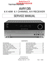 Harman-Kardon-AVR-135-Service-Manual电路原理图.pdf