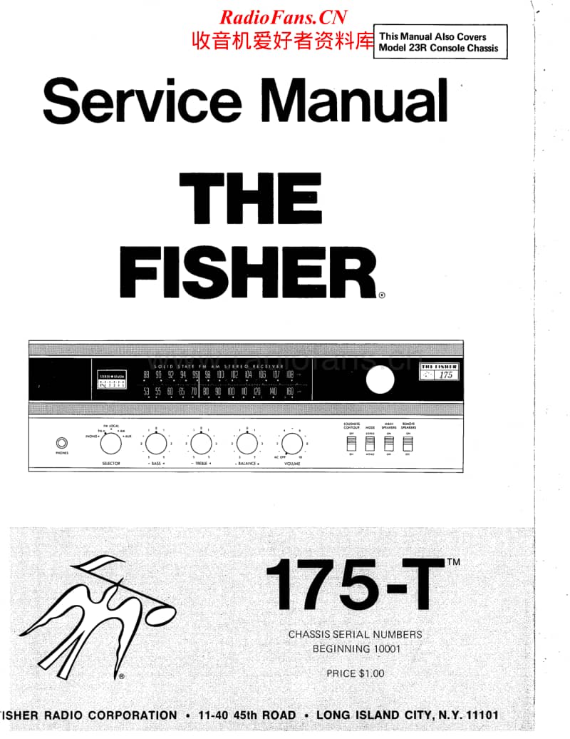 Fisher-175-T-23-R-Service-Manual电路原理图.pdf_第1页