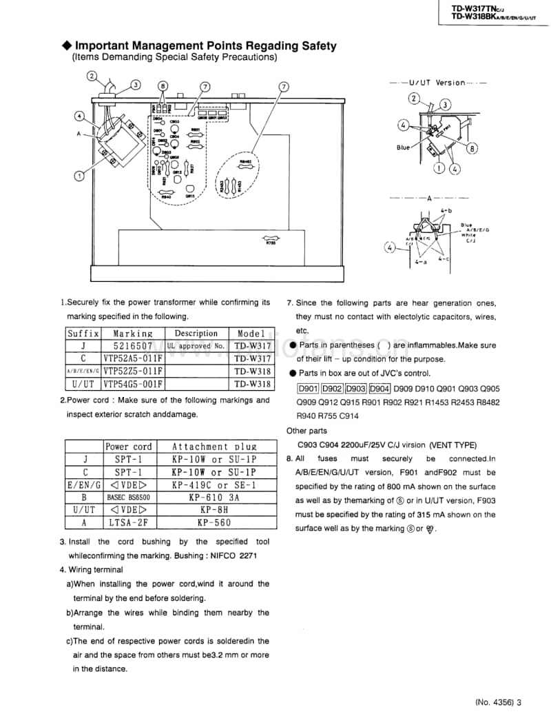 Jvc-TDW-317-TN-Service-Manual电路原理图.pdf_第3页