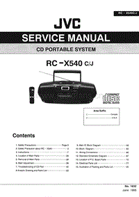 Jvc-RCX-540-Service-Manual电路原理图.pdf