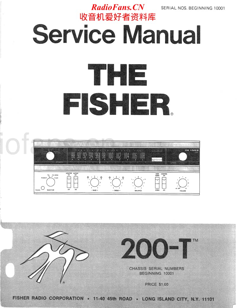 Fisher-200-T-Service-Manual电路原理图.pdf_第1页