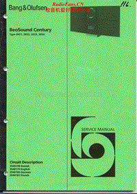 Bang-Olufsen-Beosound_Century-Schematic电路原理图.pdf