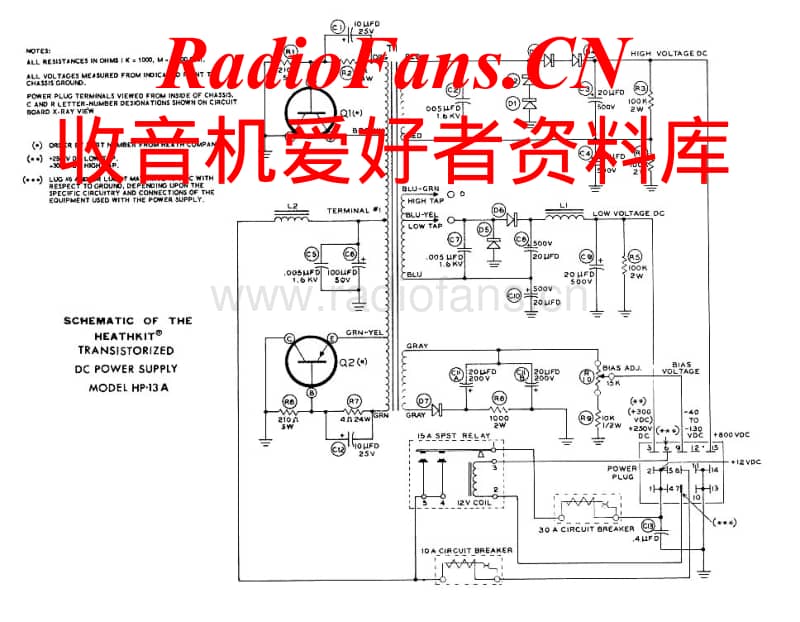 Heathkit-HP-13A-Schematic电路原理图.pdf_第1页