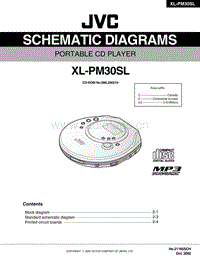 Jvc-XLPM-30-SL-Schematic电路原理图.pdf