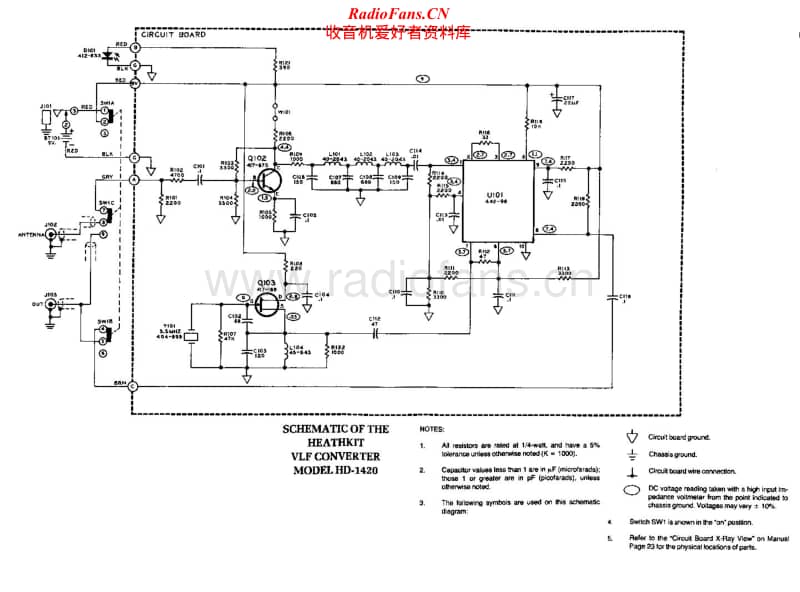 Heathkit-HD-1420-Schematic电路原理图.pdf_第1页