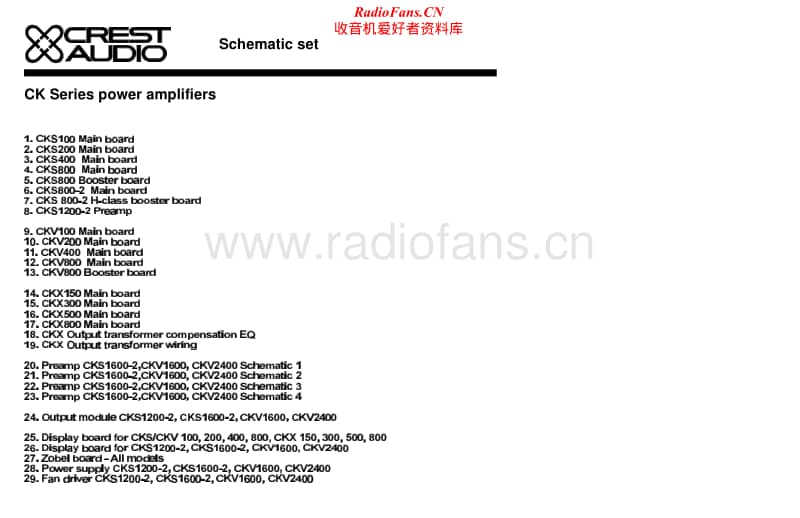 Crest-Audio-CKV-100-Schematic电路原理图.pdf_第1页