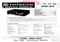 Hitachi-HTDG-2-Service-Manual电路原理图.pdf