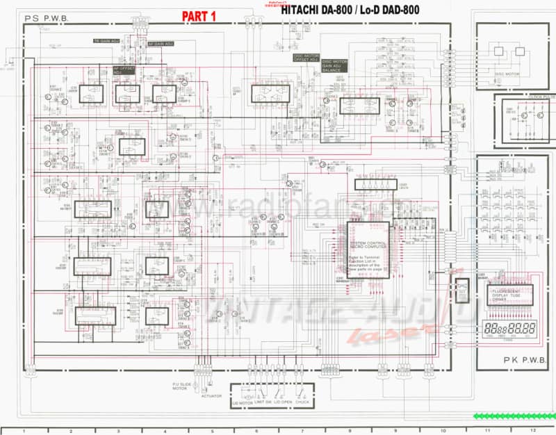 Hitachi-DA-800-Schematic电路原理图.pdf_第1页