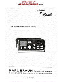 Braun-SE-400-Service-Manual电路原理图.pdf