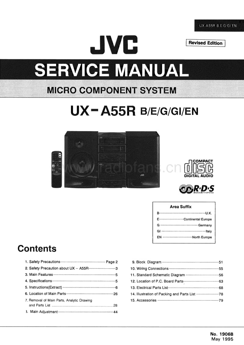 Jvc-UXA-55-R-Service-Manual电路原理图.pdf_第1页