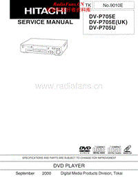 Hitachi-DVP-705-E-Service-Manual电路原理图.pdf