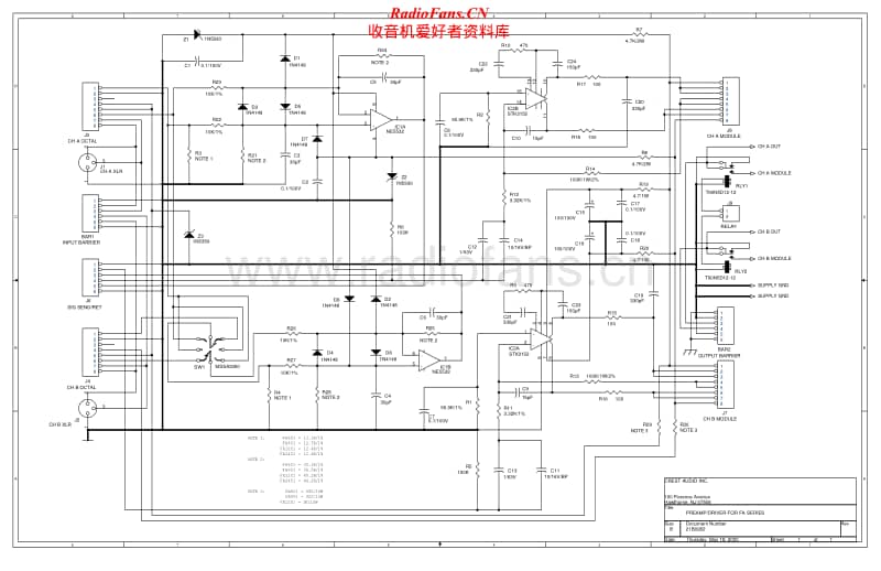 Crest-Audio-FA-Series-Schematic电路原理图.pdf_第1页