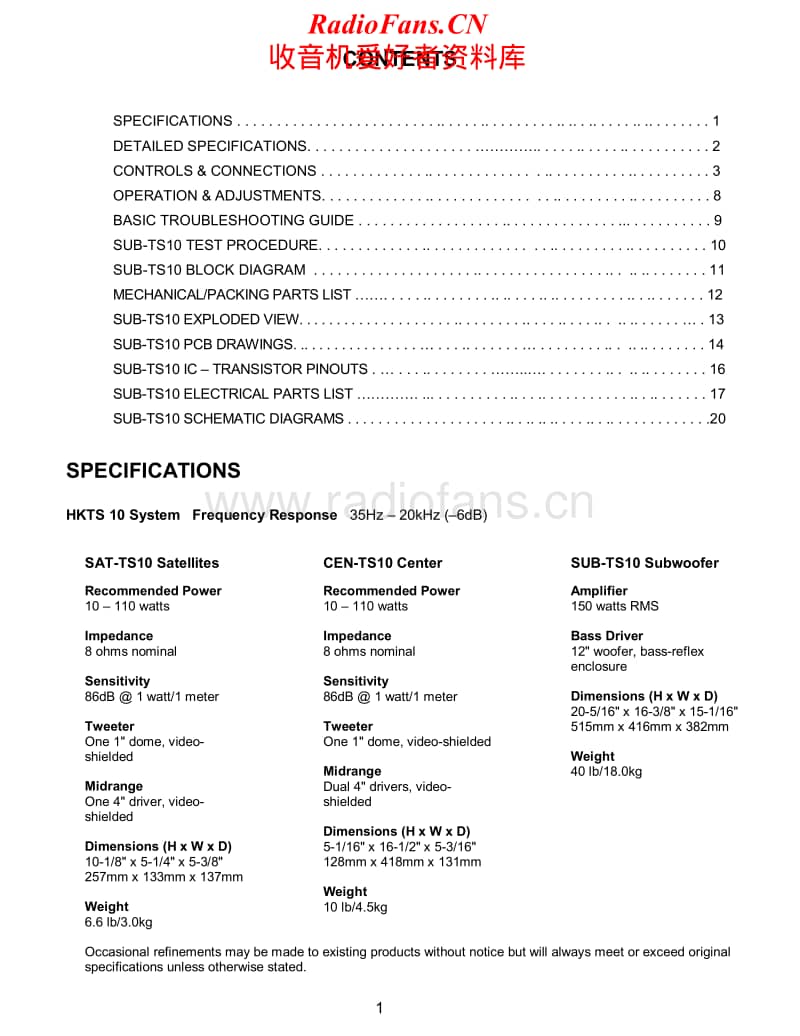 Harman-Kardon-HKTS-10-Service-Manual电路原理图.pdf_第2页