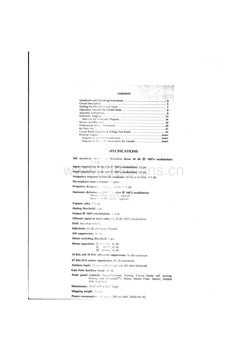 Dynaco-FM-5-Service-Manual电路原理图.pdf_第3页