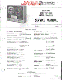 Hitachi-TRQ-730-D-Service-Manual电路原理图.pdf