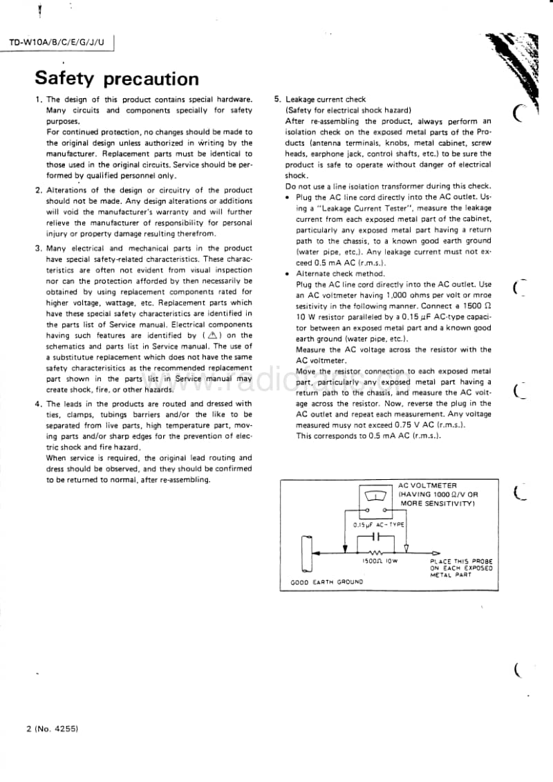 Jvc-TDW-10-Service-Manual电路原理图.pdf_第2页