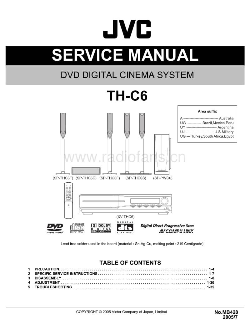 Jvc-THC-6-Service-Manual电路原理图.pdf_第1页