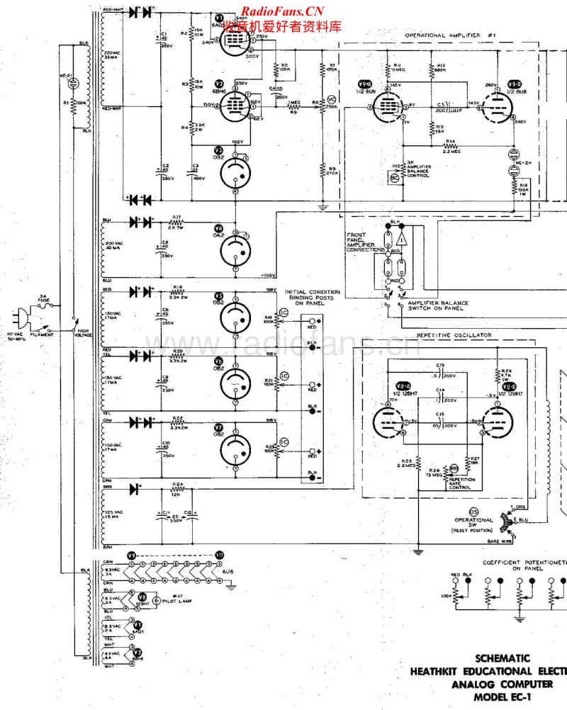 Heathkit-EC-1-Schematic-2电路原理图.pdf_第1页