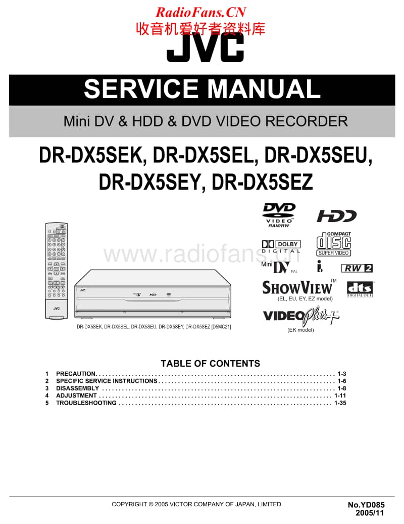 Jvc-DRDX-5-SE-Service-Manual-2电路原理图.pdf_第1页