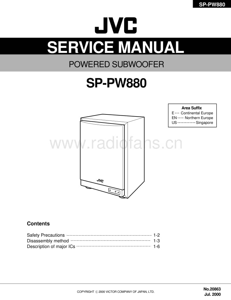 Jvc-SPPW-880-Service-Manual电路原理图.pdf_第1页