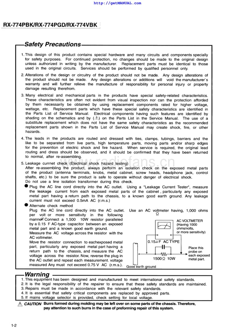 Jvc-RX-774-PGD-Service-Manual电路原理图.pdf_第2页