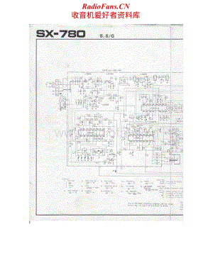 Pioneer-SX780-rec-sch维修电路原理图.pdf