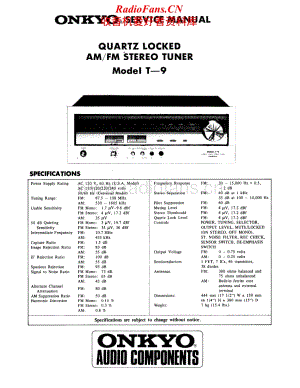 Onkyo-T9-tun-sm维修电路原理图.pdf