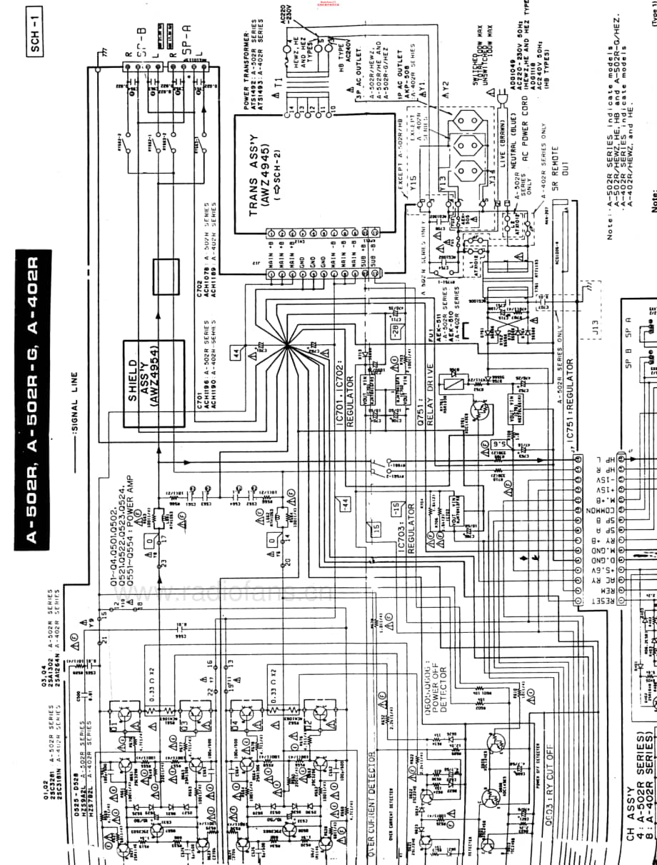 Pioneer-A402R-int-sch维修电路原理图.pdf_第3页