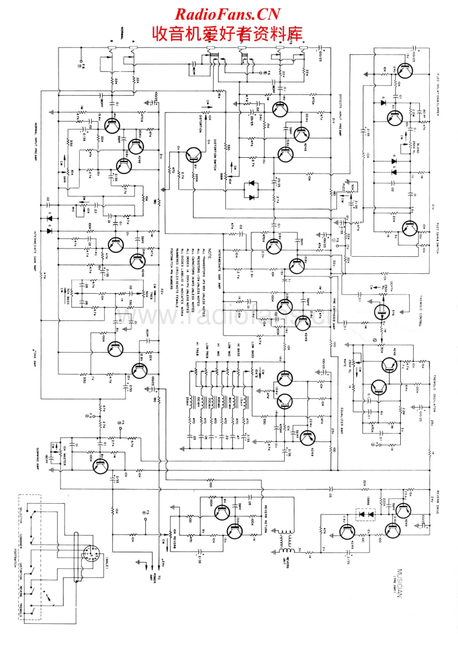 Peavey-Musician-pwr-sch维修电路原理图.pdf_第2页