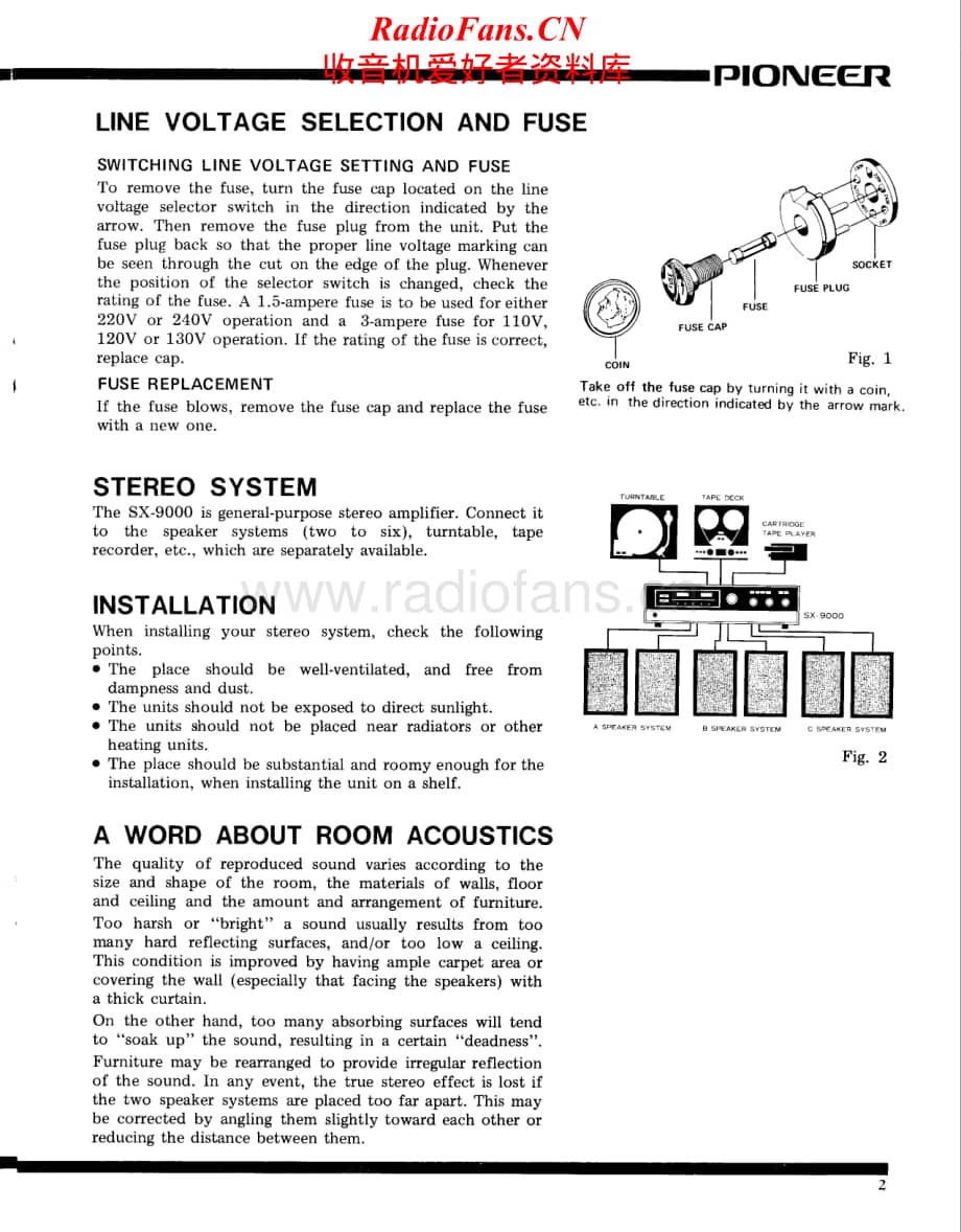 Pioneer-SX9000-rec-sm维修电路原理图.pdf_第3页