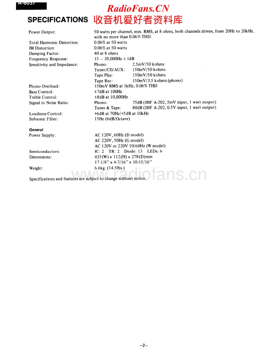 Onkyo-A8037-int-sm维修电路原理图.pdf_第2页