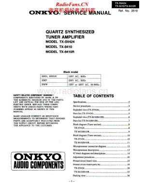 Onkyo-TXSV424-avr-sm维修电路原理图.pdf