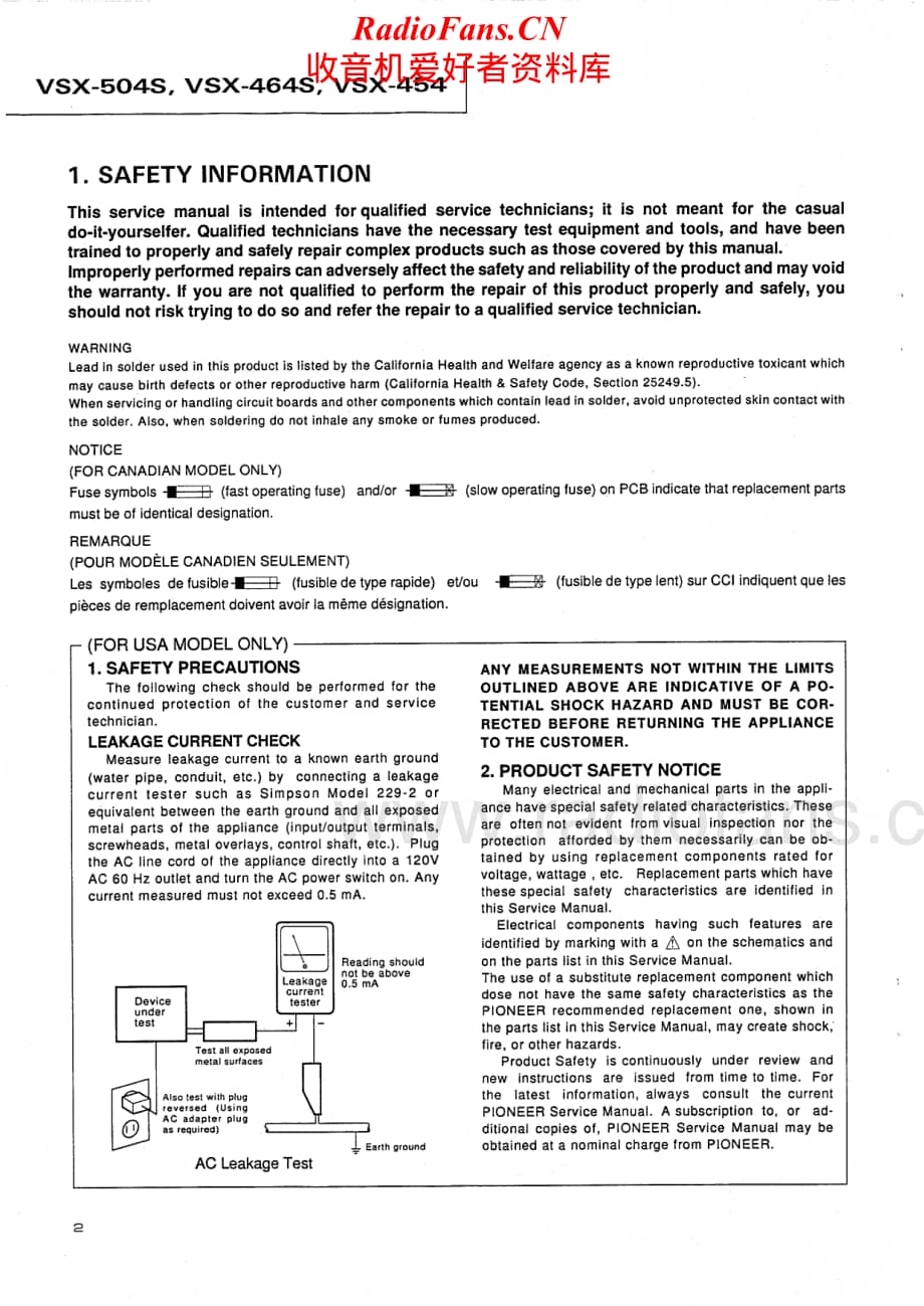 Pioneer-VSX454-avr-sm维修电路原理图.pdf_第2页