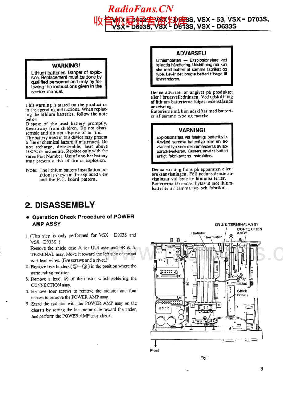 Pioneer-VSXD933S-avr-sm维修电路原理图.pdf_第3页