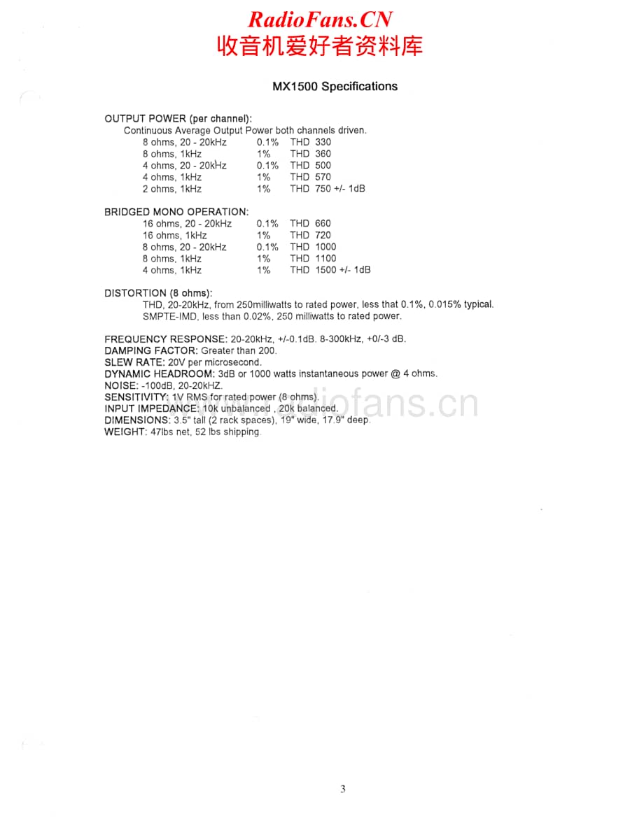 QSC-MX2000-pwr-sm维修电路原理图.pdf_第3页