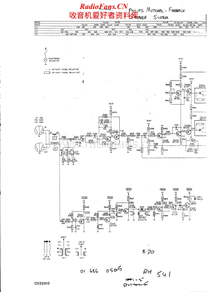 Philips-Motional-Feedback-Speaker维修电路原理图.pdf
