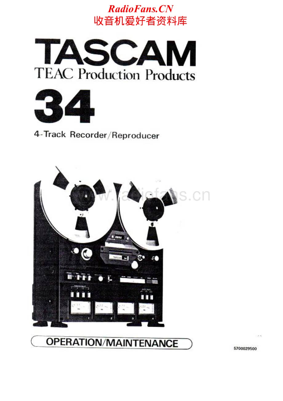 Teac-Tascam34-tape-sm维修电路原理图.pdf_第1页