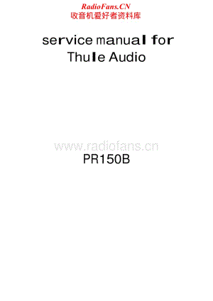 Thule-PR150-pre-sch维修电路原理图.pdf