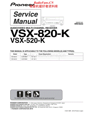 Pioneer-VSX520K-avr-sm维修电路原理图.pdf
