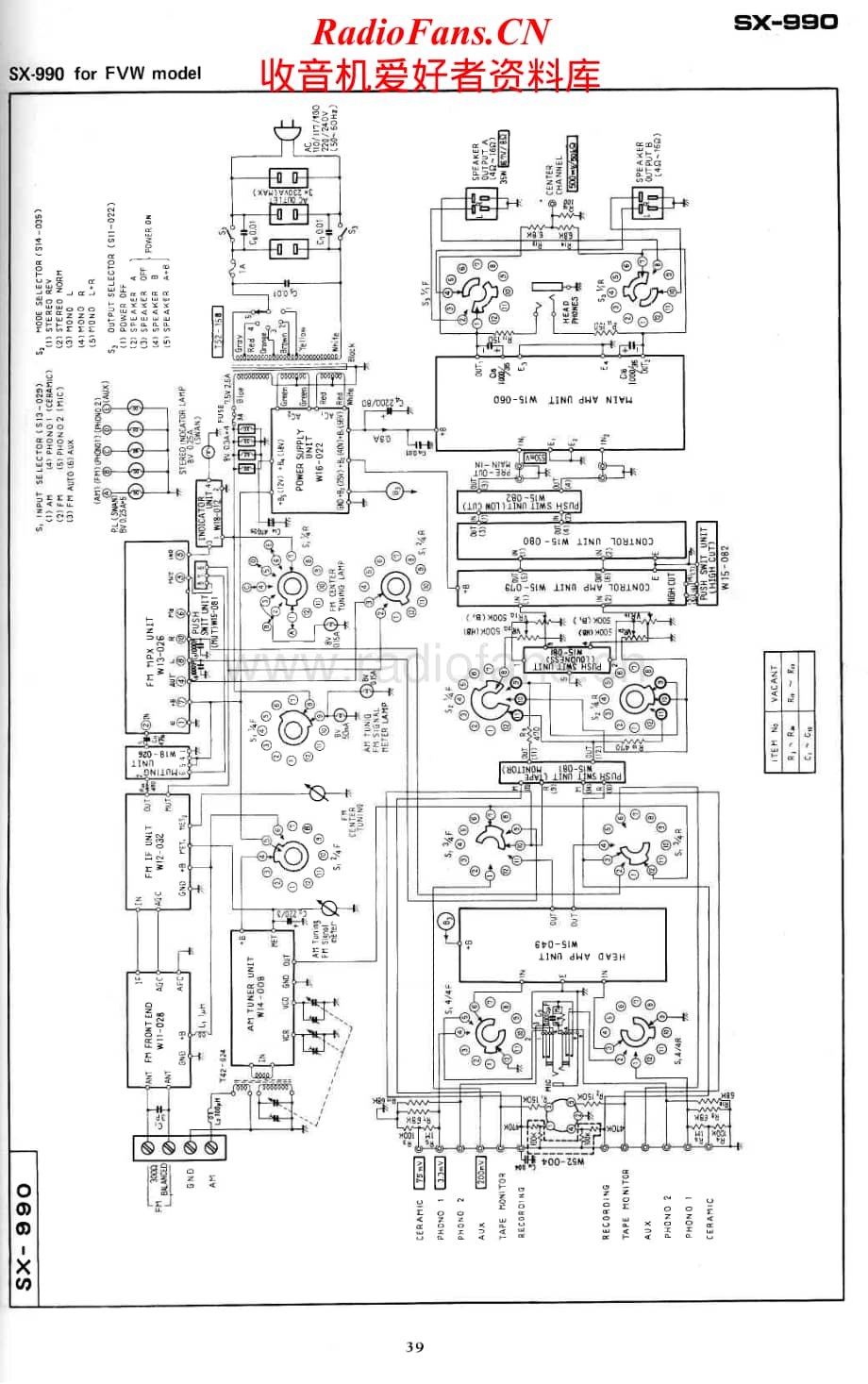 Pioneer-SX990-rec-sch维修电路原理图.pdf_第3页