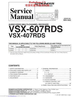 Pioneer-VSX407RDS-avr-sm维修电路原理图.pdf