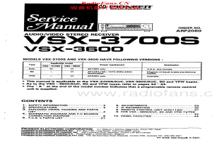 Pioneer-VSX3600-avr-sm维修电路原理图.pdf
