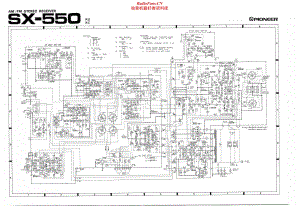 Pioneer-SX550-rec-sch维修电路原理图.pdf