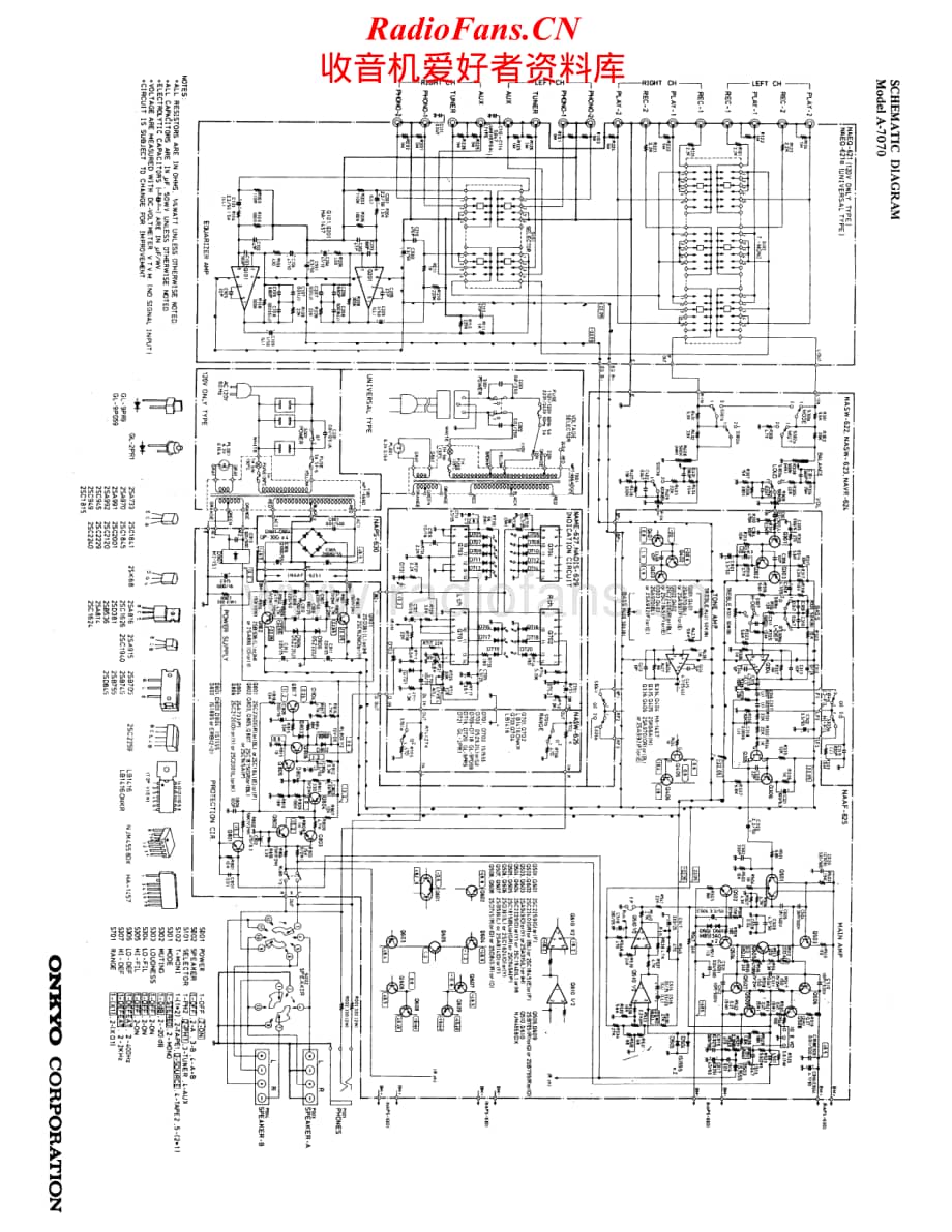 Onkyo-A7070-int-sm维修电路原理图.pdf_第2页