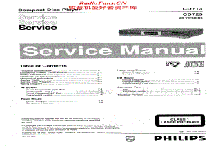 Philips-CD723-cd-sm维修电路原理图.pdf