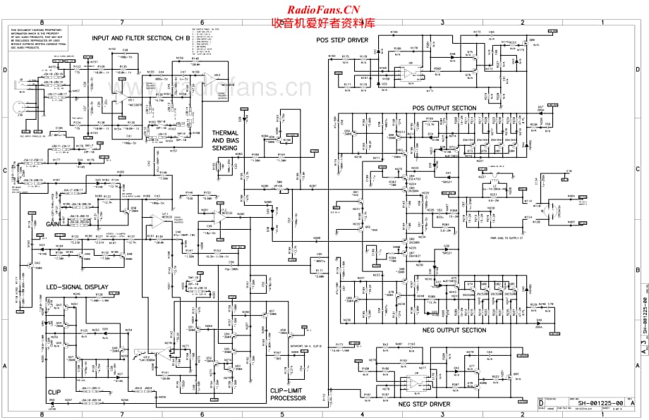 QSC-SRA1222-pwr-sch维修电路原理图.pdf_第3页