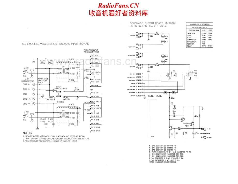 QSC-MX3000A-pwr-sch维修电路原理图.pdf_第2页