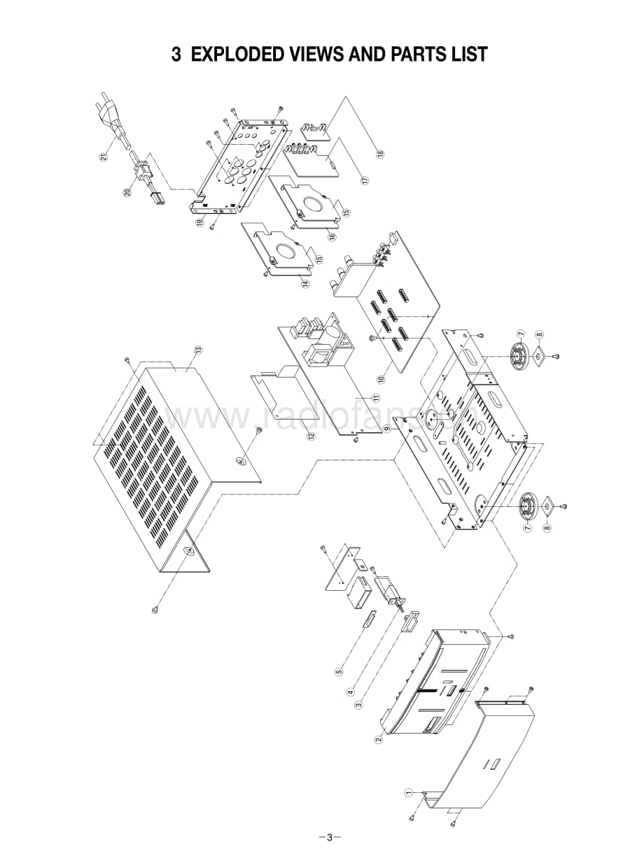 Teac-AL700P-pwr-bom维修电路原理图.pdf_第3页