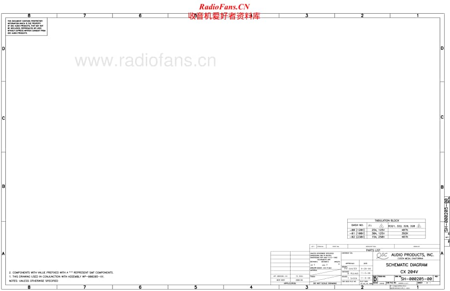 QSC-CX204V-pwr-sch维修电路原理图.pdf_第1页