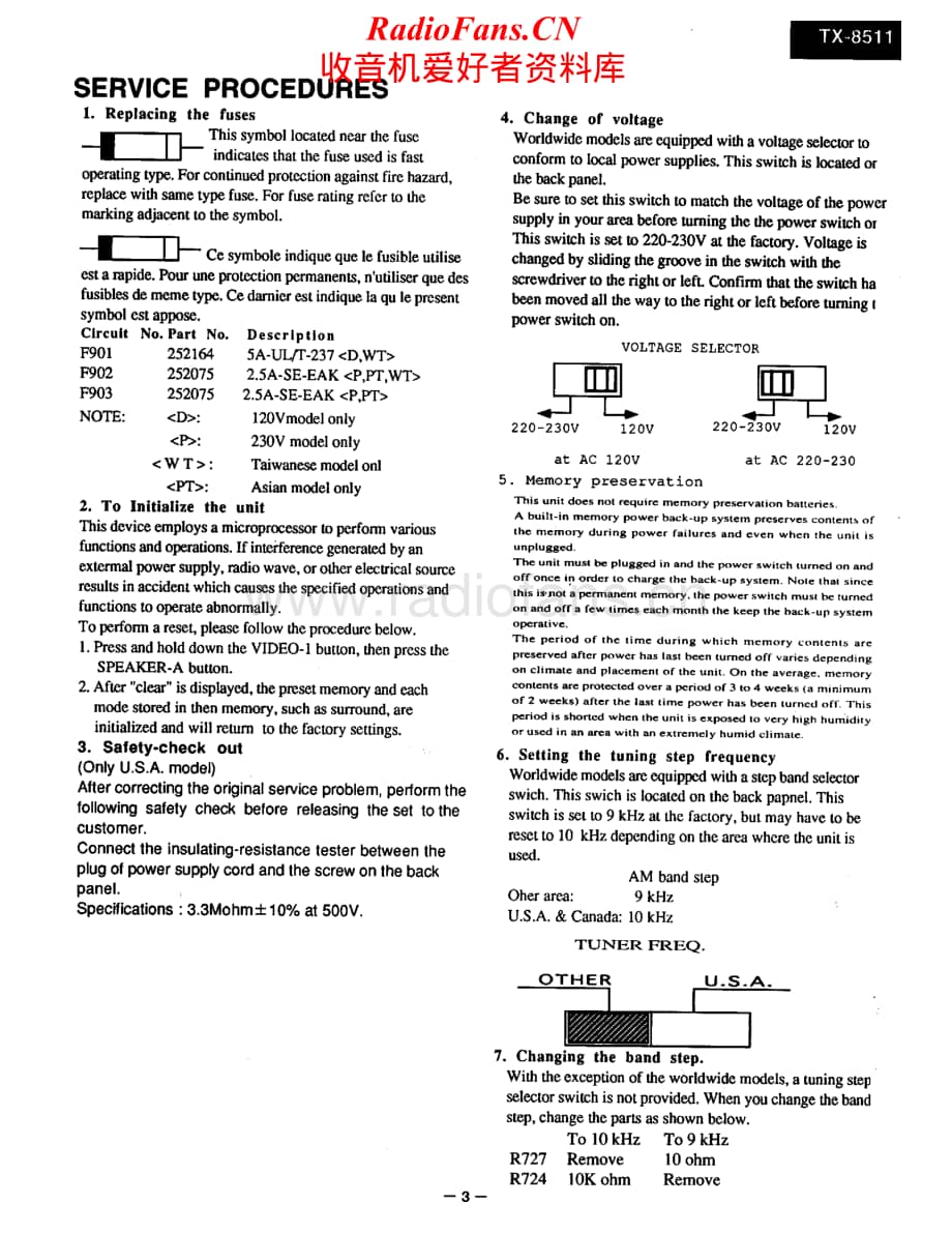 Onkyo-TX8511-avr-sm维修电路原理图.pdf_第3页